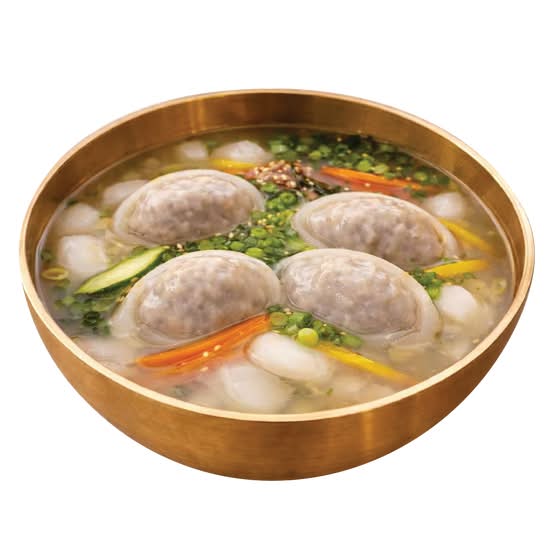 Tteok-Mandu-Guk (떡만두국) (韩式年糕饺子汤)